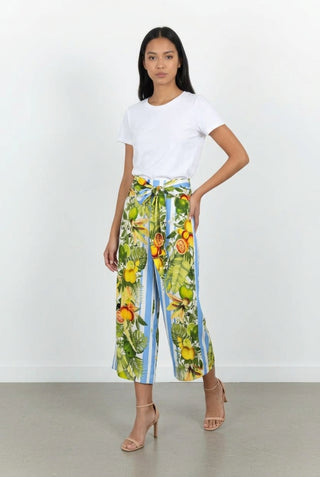 Striped & Lemon Pants