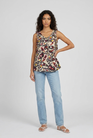Fluid Silk Tank Top