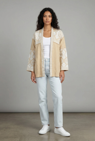Beige Jacket