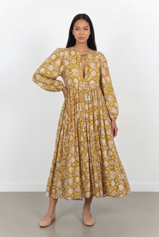 Long Dress Mustard