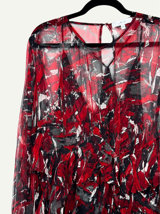 Short Red & Black Dress
