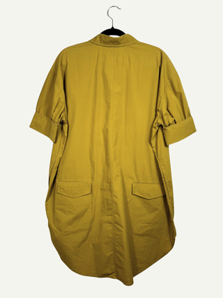 Olive Green Shirt Dress