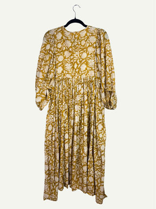 Long Dress Mustard