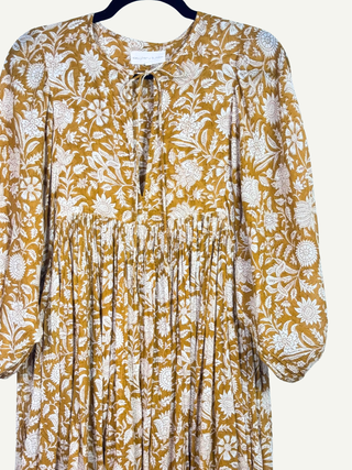 Long Dress Mustard
