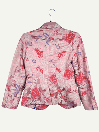 Satin Pink Blazer
